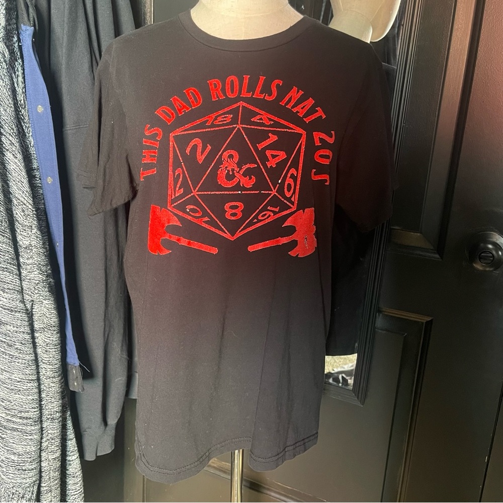 “This Dad Rolls Nat 20s” Tee